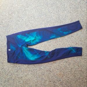 Blue and Green Women's Leggings